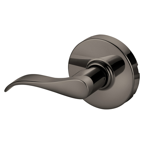 Grade 1 Single Lever Pull Cylindrical Lock, G Lever, Non-Keyed, Oxidized Satin Bronze Relieved Clear Coated Finish, Not Handed Oxidized Satin Bronze Relieved Clear Coated