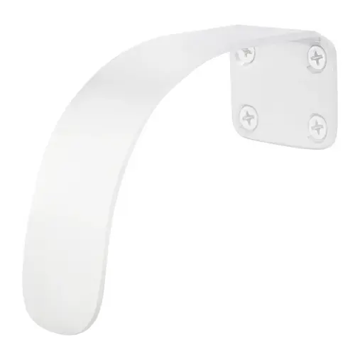 Door Pulls, Push and Pull Plates White Suede Powder Coat