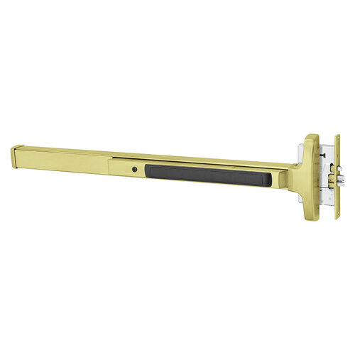 Mortise Exit Device Satin Brass