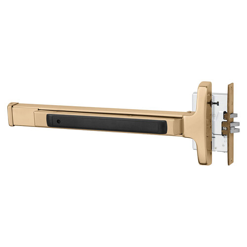 Mortise Exit Device Bright Bronze Clear Coated