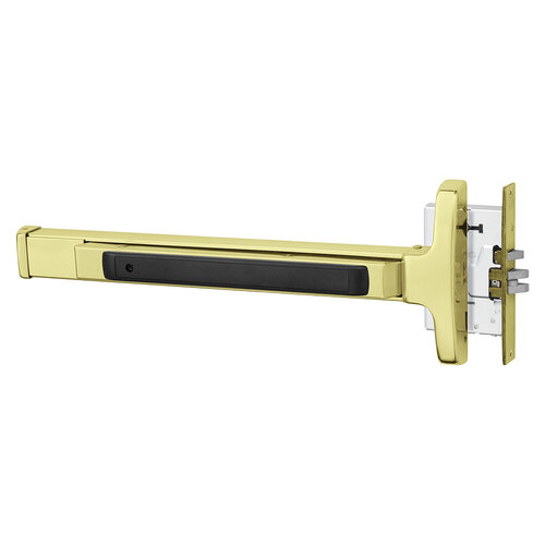 Mortise Exit Device Bright Brass
