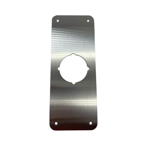 Don Jo RP-13509-630 Don-Jo Remodeler Plate For Locks Without Safety Bolts 3-1/2" X 9" Satin Stainless Steel