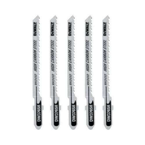 Jig Saw Blade, 0.3 in W, 24 TPI - pack of 5