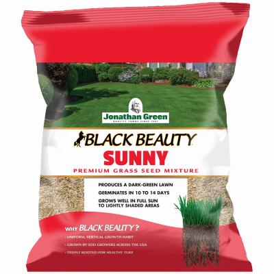 Jonathan Green 10880 Grass Seed Black Beauty Sun Mixed Full Sun 7 lb