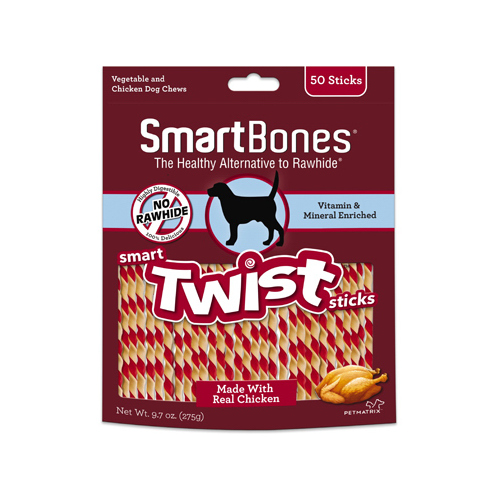 SmartBones SBTT-02942 Chews Twist Chicken For Dogs 9.7 oz
