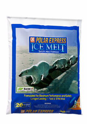 Qik Joe 81020 Ice Melt Polar Express Blended Flake/Granule 20 lb