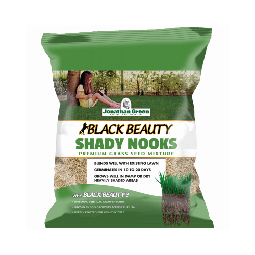 Black Beauty Shady Nooks Grass Seed, 7 lb Bag