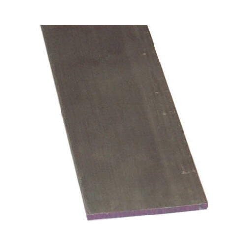 Flat Bar 0.13" X 2" W X 36" L Steel Plain