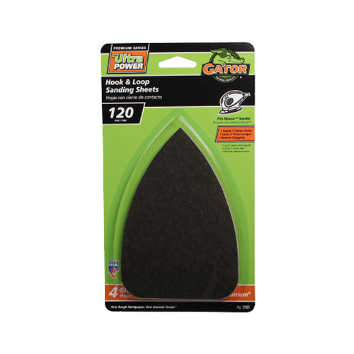 Mouse Sandpaper Mouse 5" L X 3-1/2" W 120 Grit Zirconium Oxide