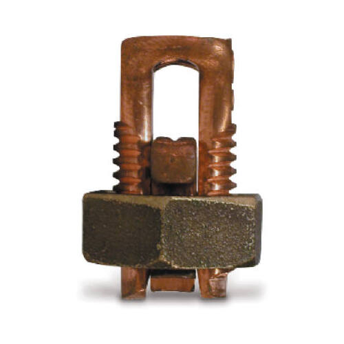 Split Bolt Connector, 2/0 AWG Wire, Copper