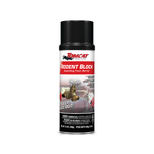 Tomcat 4418510 Pest Control Rodent Block Foam For Mice 12 oz