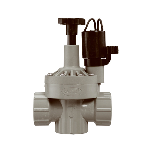 Underground Sprinkler Automatic In-Line or Angle Valve, 1 In. FNPT