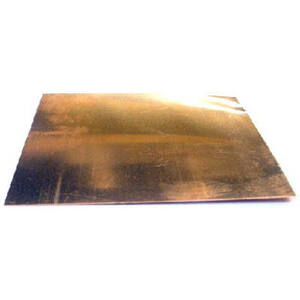 K & S Copper Metal Sheet 259, 0.025 x 4 x 10