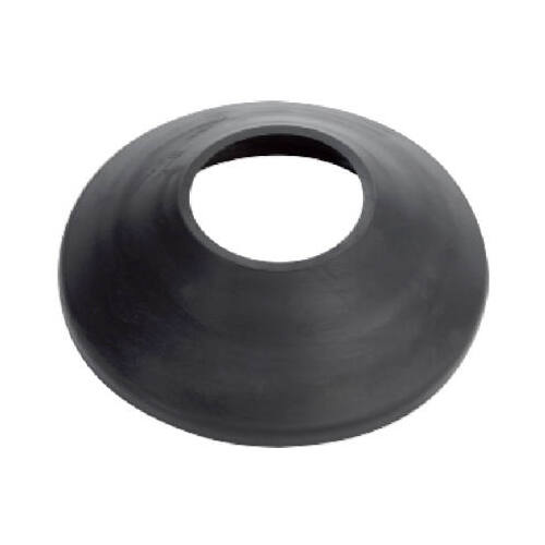 Rain Collar, 1-1/4 to 1-1/2 in Vent Hole, Rubber
