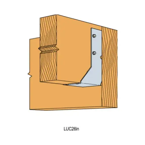 Joist Hanger, 4-3/4 in H, 1-3/4 in D, 1-9/16 in W, Steel, ZMAX, Face Mounting