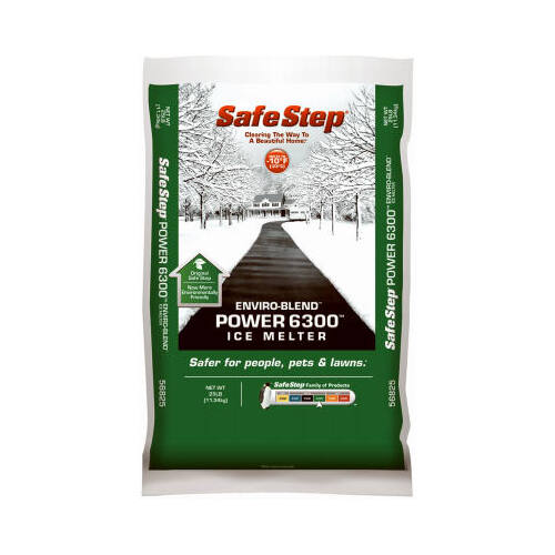 Safe Step 806741 56850 Ice Melter, Crystalline Solid, White, 50 lb Bag