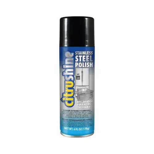 CitruShine 3100320 Stainless Steel Cleaner 6 oz Liquid