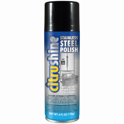 CitruShine 3100320 Stainless Steel Cleaner 6 oz Liquid