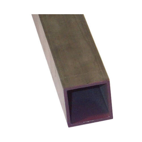 Square Tube 1" D X 36" L Hot Rolled Steel Weldable Plain