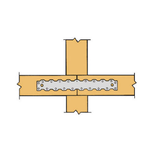 Strap 16.31" H X 2.06" W 20 Ga. Galvanized Steel