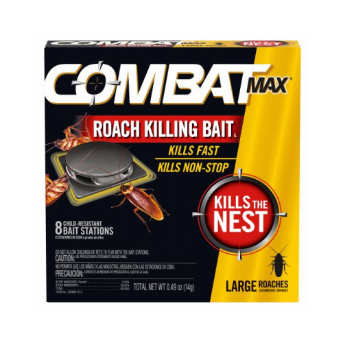 COMBAT 51913 Roach Bait, Characteristic - pack of 8