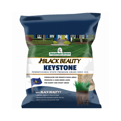 Grass Seed Black Beauty All Grasses Sun or Shade 7 lb
