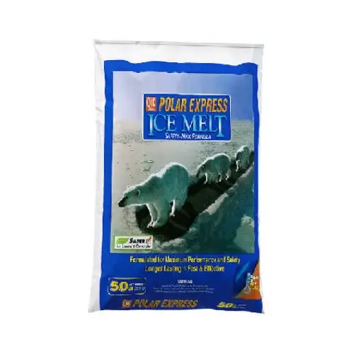 Qik Joe 81050 Ice Melt Polar Express Blended Flake/Granule 50 lb