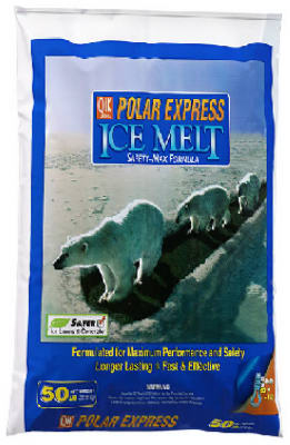 Qik Joe 81050 Ice Melt Polar Express Blended Flake/Granule 50 lb