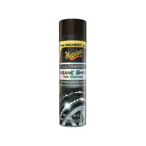 Meguiar's G190315 Gloss Tire Coating Meguiar's Ultimate Insane Shine 15 oz Clear