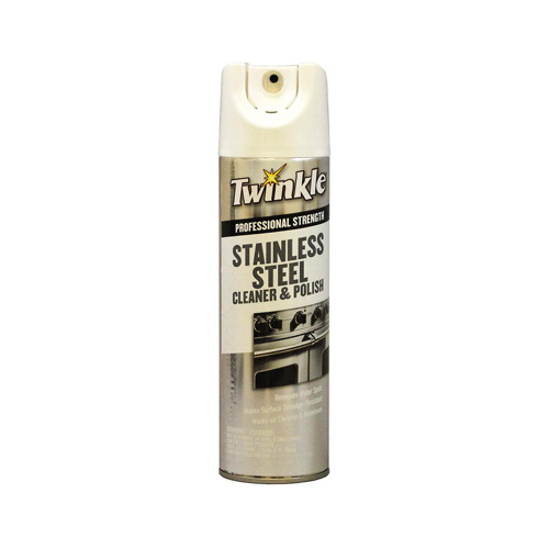 TWINKLE 525417 Stainless Steel Cleaner Fresh Clean Scent 17 oz Aerosol