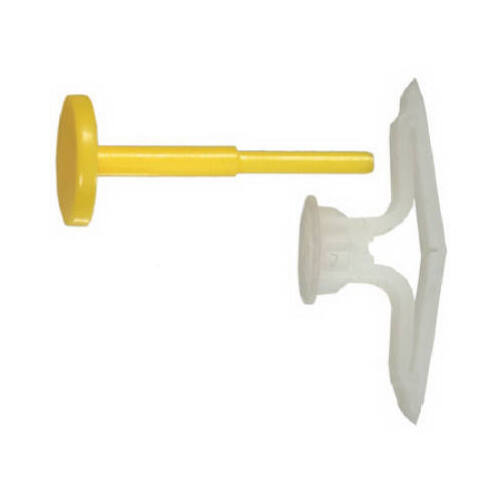 Pop-Toggle Anchors 3/8" D X 3/8" Medium in. L Zinc Pan Head Pair