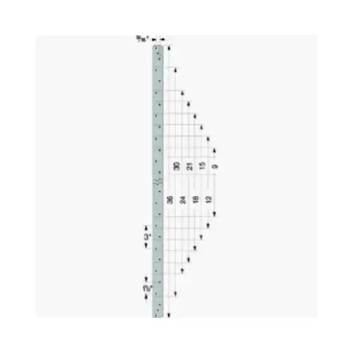 1-1/4 in. W. x 9 in. L Steel 20 Gauge Strap Tie Galvanized