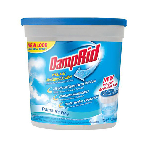 DampRid FG01K Moisture Absorbent No Scent 10.5 oz