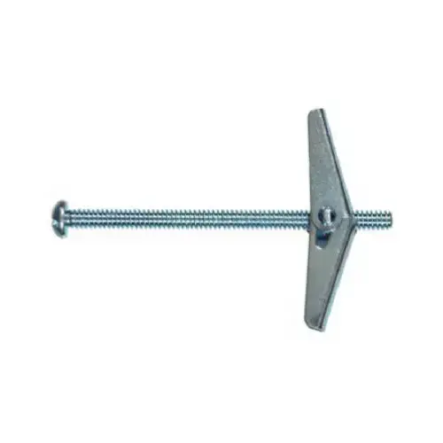 Hillman Toggle Bolt, Round Head, Steel & Zinc, 3/16 x 2 In   pack of 50