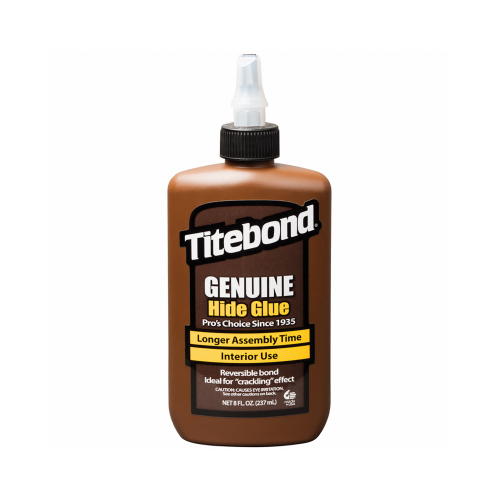 Titebond 5013 Hide Glue, Amber, 8 oz Bottle