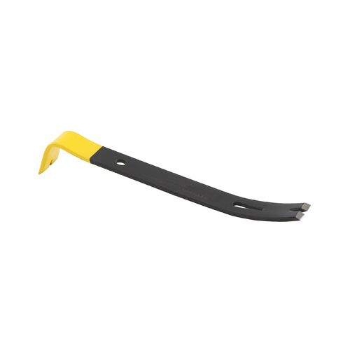 Stanley 55-045 Pry Bar, 7 in L, Beveled Tip, 1-3/4 in Claw Blade Width Tip, HCS