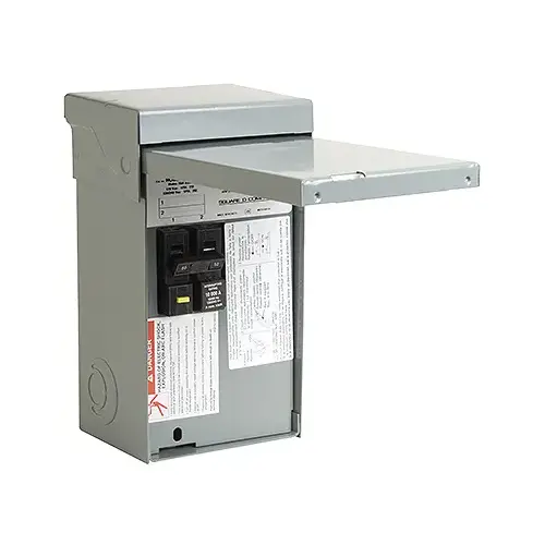 Homeline 50 Amp 2-Space 4-Circuit Spa Panel Main Lug Load Center