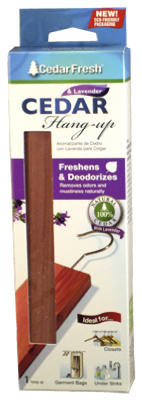 Household Essentials 32173 Odor Eliminator Natural Cedar and Lavender Scent 9.63" Wood