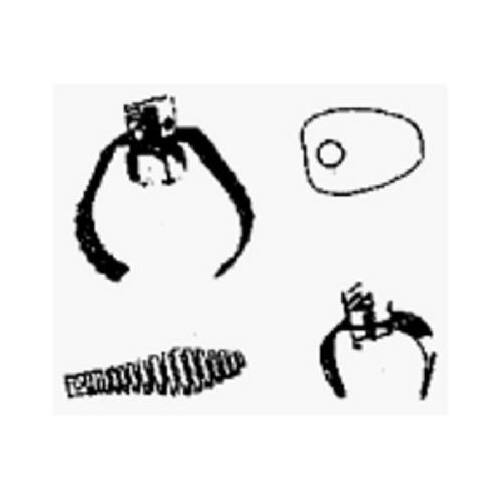 COBRA 90099 Cutting Head Set, 4-Piece, For: 40 and 45 Series 5/16 to 1/2 in Cable