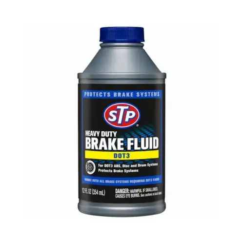 00203 Brake Fluid, 12 oz Bottle Light Amber