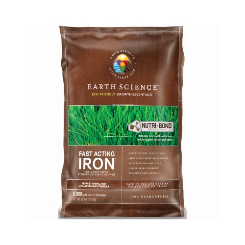 Earth Science 11884-80 Iron Treatment 5000 sq ft 25 lb