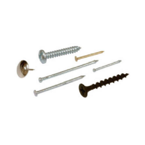 Hillman 41823 Assorted Nails Tacks Brads And Screws Set Assorted In