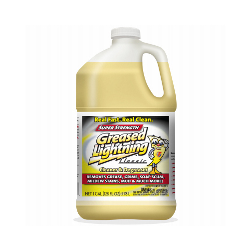 Cleaner and Degreaser, 128 oz, Liquid, Pleasant
