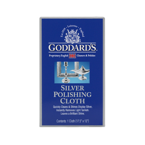Goddard's 707684 Silver Polish Goddards Mild Scent 1 wipes Cloth