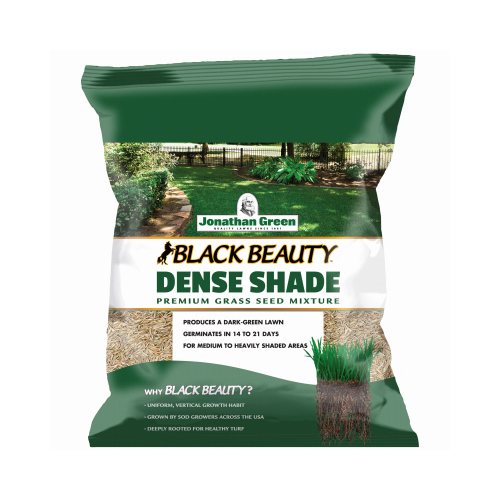 Jonathan Green 10620 Grass Seed Black Beauty Dense Shade Mixed Full Shade 7 lb