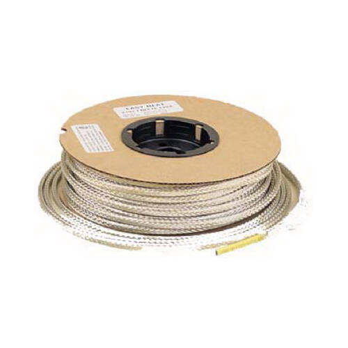 Easy Heat 2102 Freeze Free Self-Regulating Pipe Heating Cable, 120 VAC, 22 AWG Cable, 100 ft L