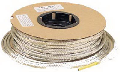 Easy Heat 2102 Freeze Free Self-Regulating Pipe Heating Cable, 120 VAC, 22 AWG Cable, 100 ft L