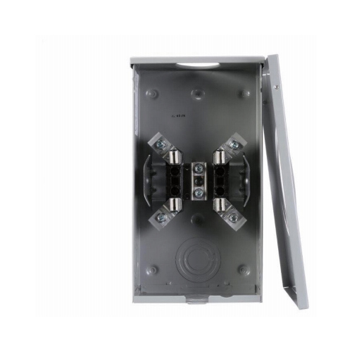 Siemens SUAT317-0G Meter Socket, 1 -Phase, 200 A, 600 V, 4 -Jaw, Overhead Cable Entry, NEMA 3R Enclosure