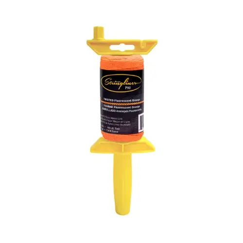 Stringliner 25106 Mason Line and Reel Pro Orange Twisted 270 ft. Orange