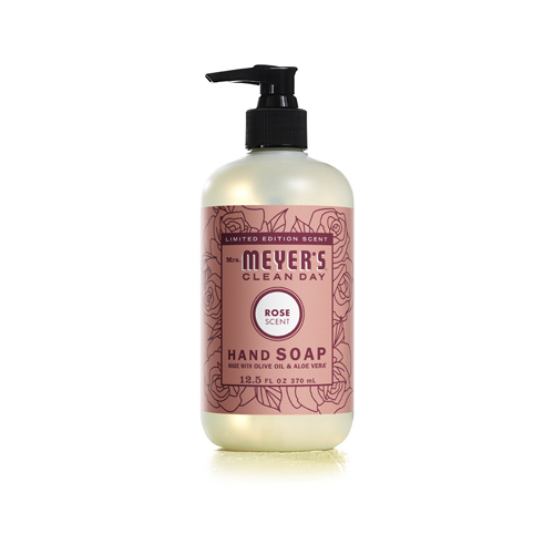 Liquid Hand Soap Mrs. Meyer's Clean Day Rose Scent 12.5 oz - pack of 6